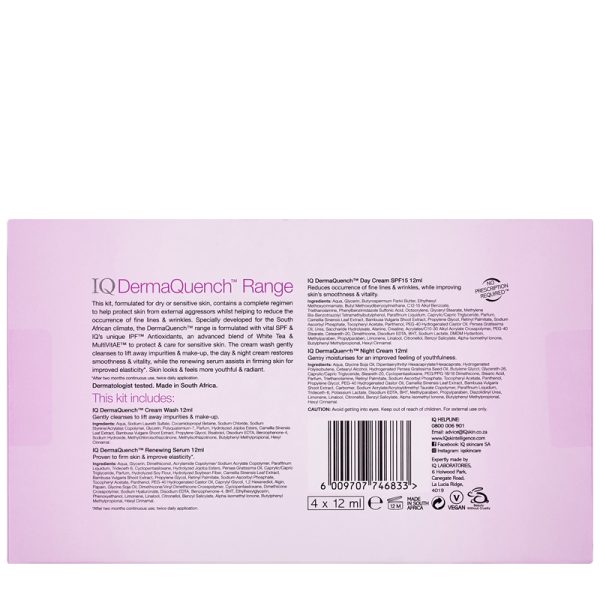 DermaQuench Travel and Trial Pack 4 x 12ml - Image 2